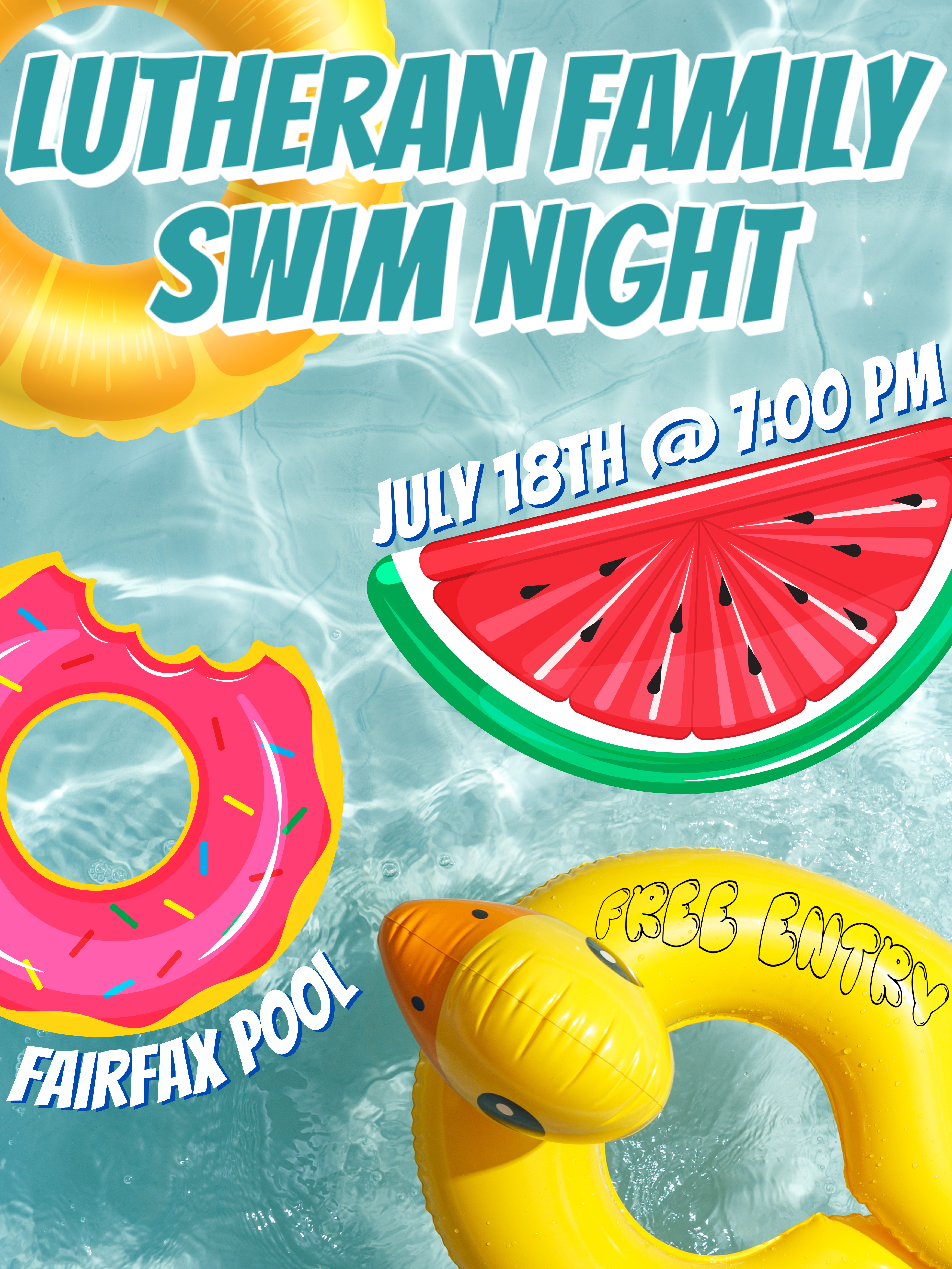 Lutheran Family Swim Night